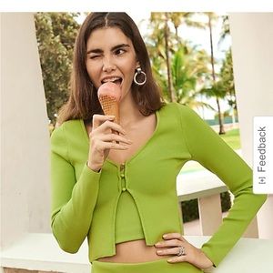 Express Cardigan and Cami, NWT